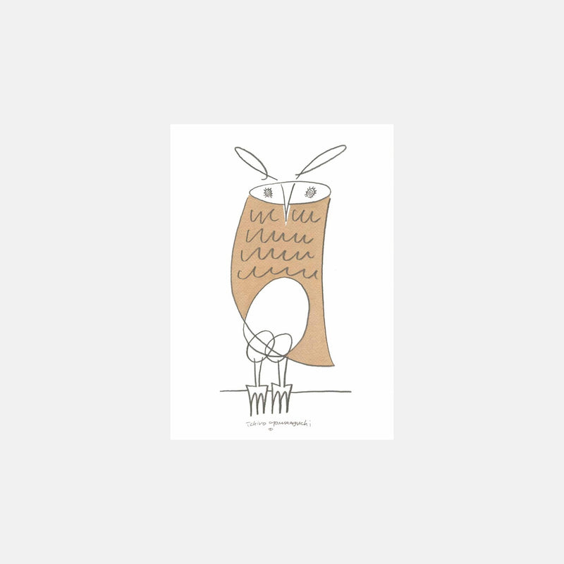 【受注販売】山口一郎「owl」A3 フレーム付き<span>