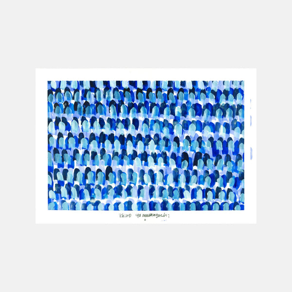 【受注販売】山口一郎「BLUE」B1 フレーム付き<span>