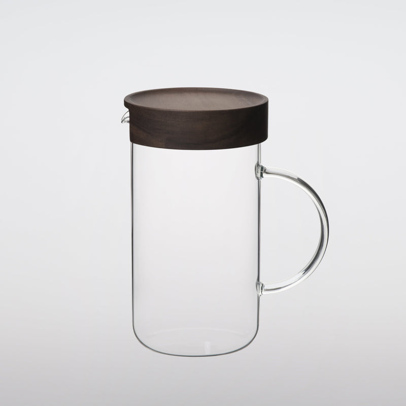 Water Pitcher with Taiwan Acacia Lid 600ml<span>ウォーターピッチャーウィズタイワンアカシア</span>