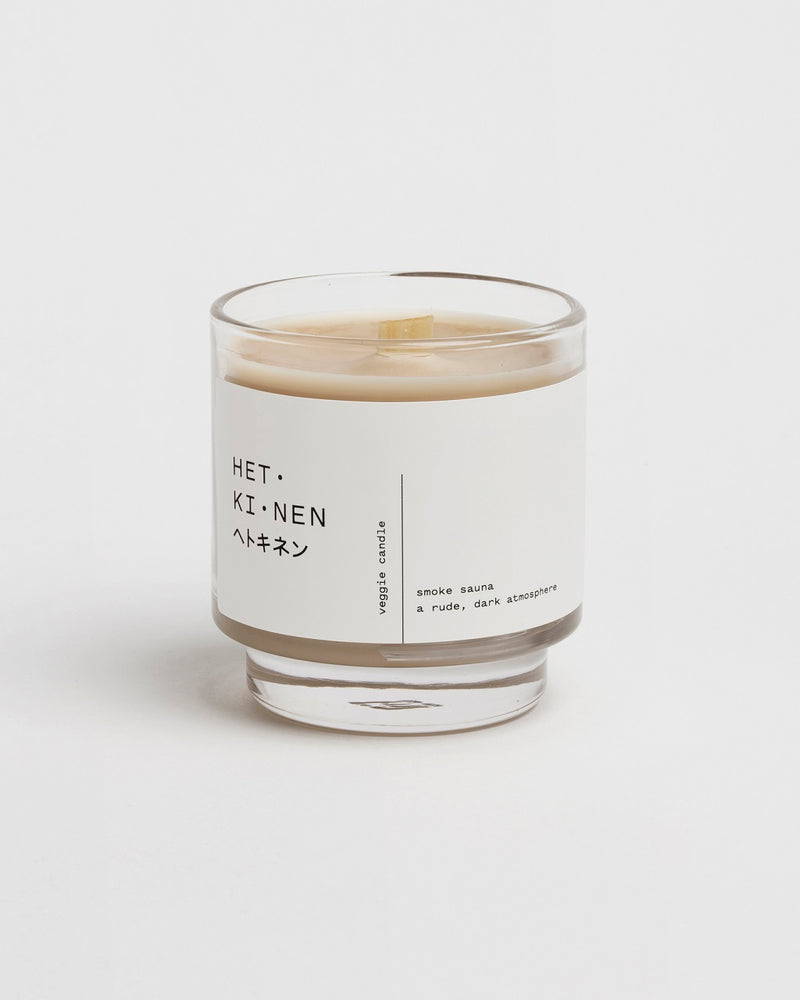 HET•KI•NEN Veggie candle Smoke sauna<span>ヘトキネンベジキャンドルスモークサウナ</span>