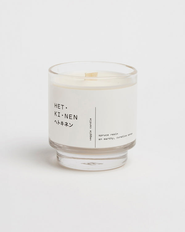 HET•KI•NEN Veggie candle Spruce resin<span>ヘトキネンベジキャンドルスプルースレジン</span>