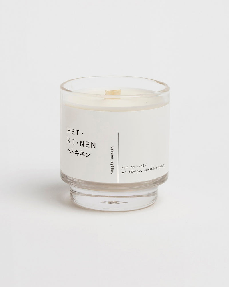 HET•KI•NEN Veggie candle Spruce resin<span>ヘトキネンベジキャンドルスプルースレジン</span>