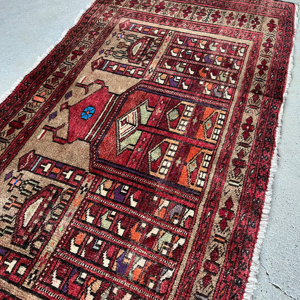 Tribal Rug 122×60<span>トライバルラグ 24090575</span>