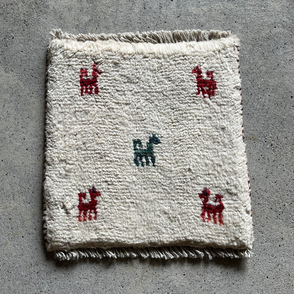 Mini Gabbeh 36×35<span>ミニギャッベ 25040197