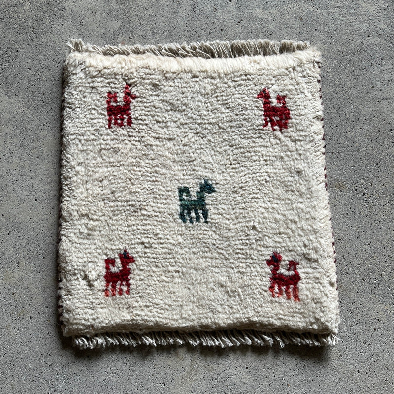 Mini Gabbeh 36×35<span>ミニギャッベ 25040197