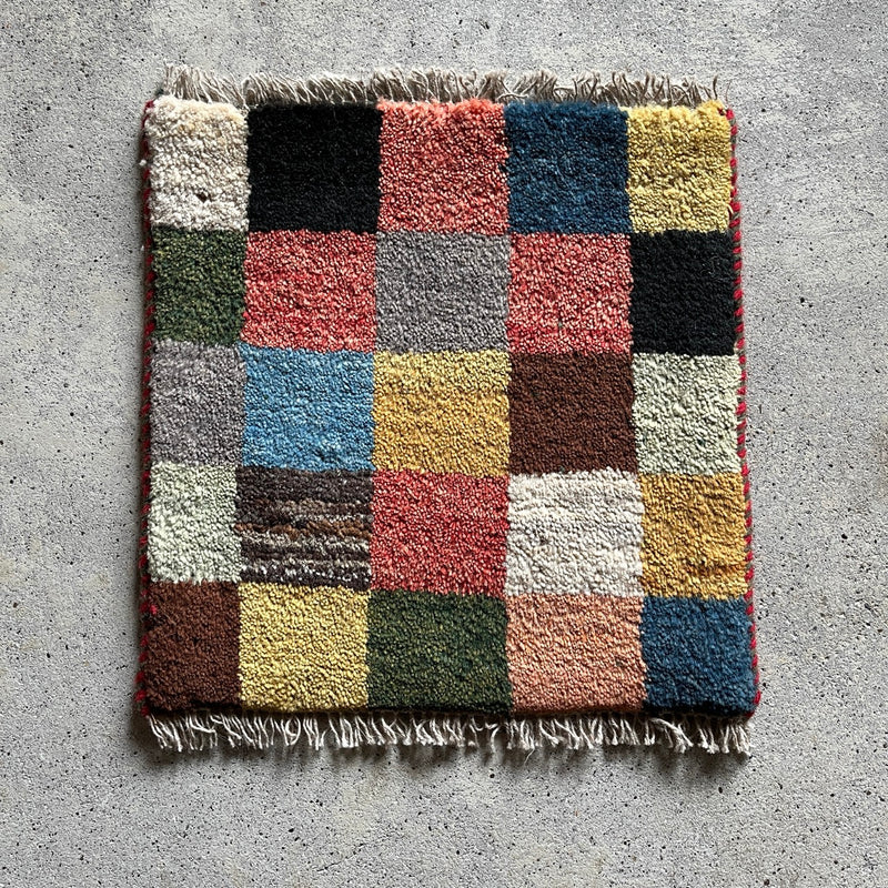 Mini Gabbeh 40×39<span>ミニギャッベ 25040296
