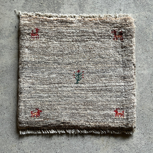 Mini Gabbeh 40×42<span>ミニギャッベ 25040234