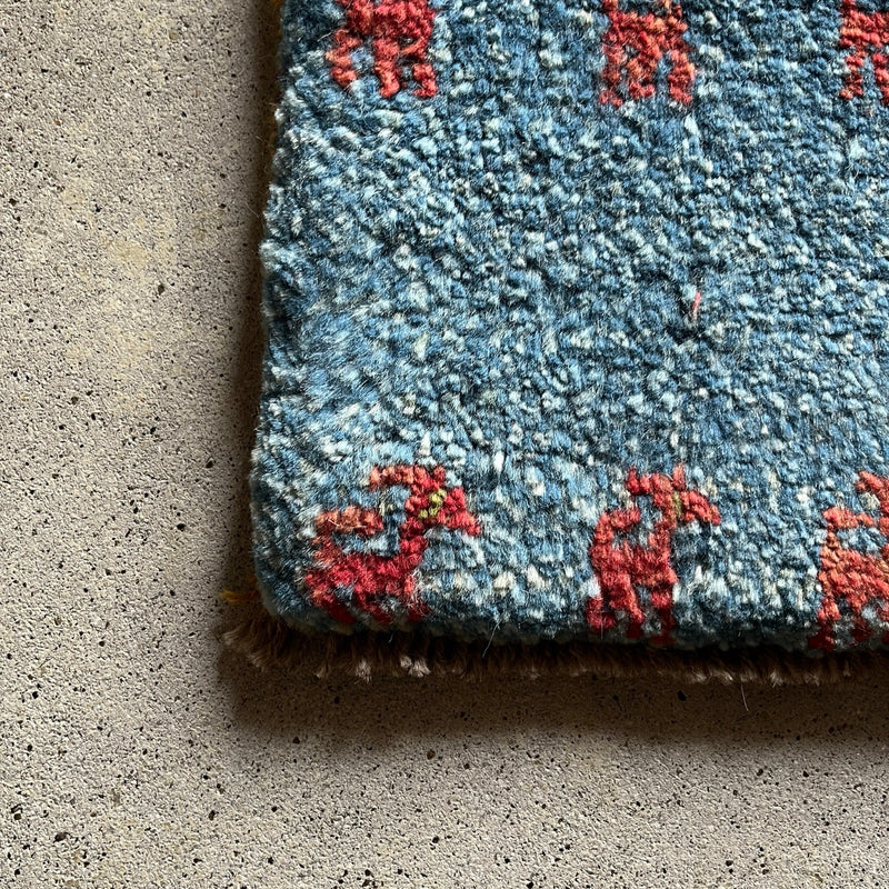 Mini Gabbeh 40×44<span>ミニギャッベ 25040203