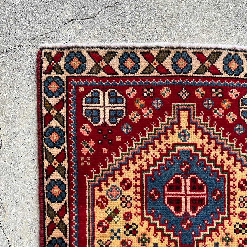 Tribal Rug 95×53<span>トライバルラグ