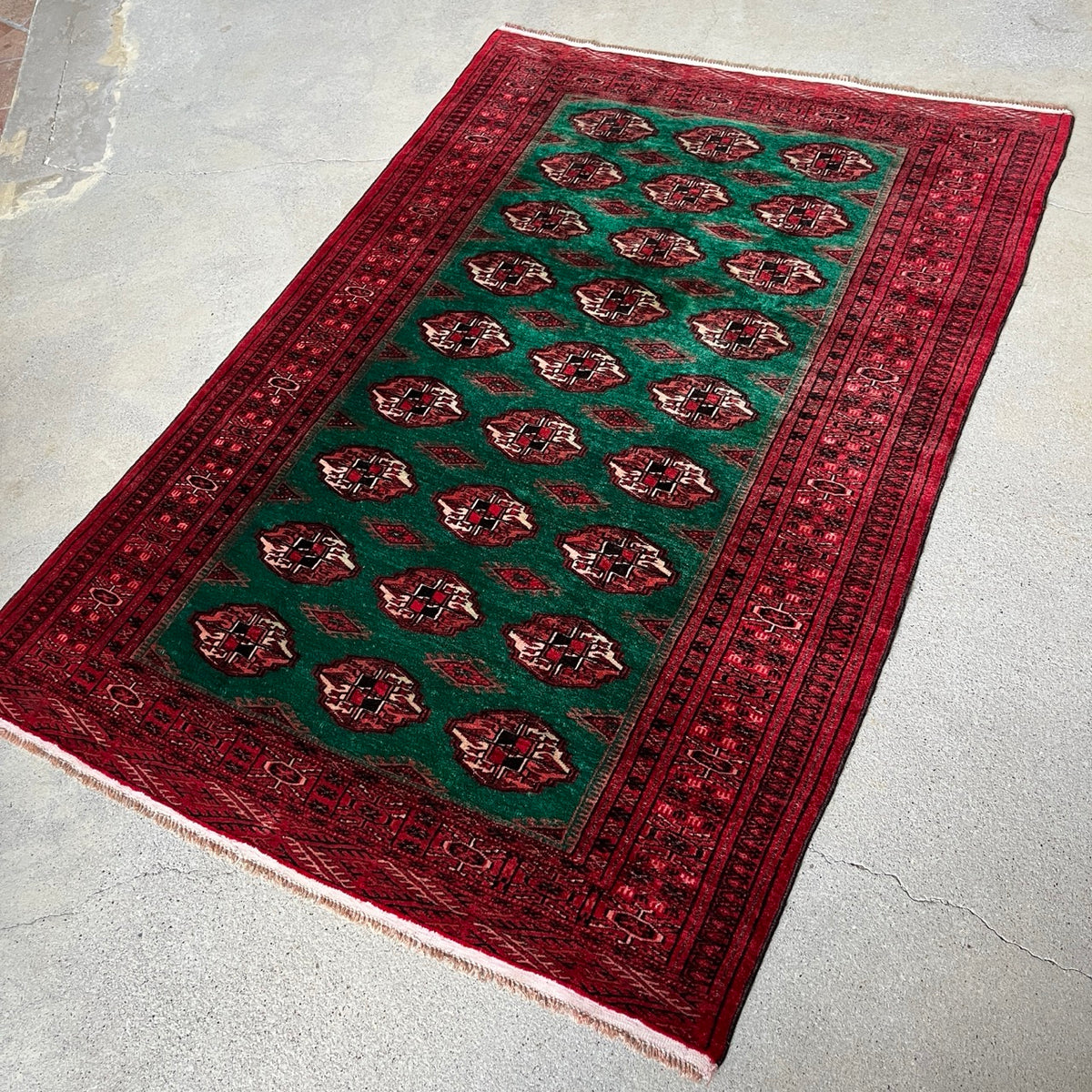 トライバルラグ　ヴィンテージ、　大型312×196cm　　ペルシャ　インドラグ Large Size | ヴィンテージラグ専門店 TIME RUG （ペルシャ絨毯
