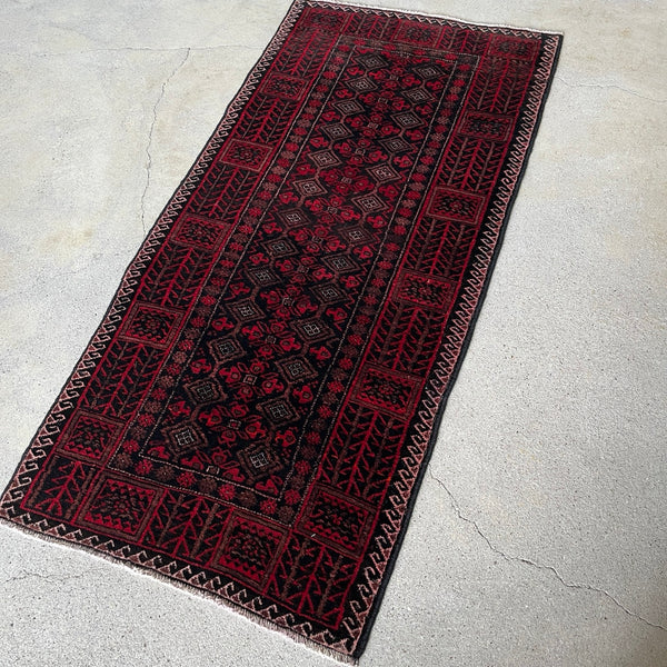 Tribal Rug 180×85<span>トライバルラグ
