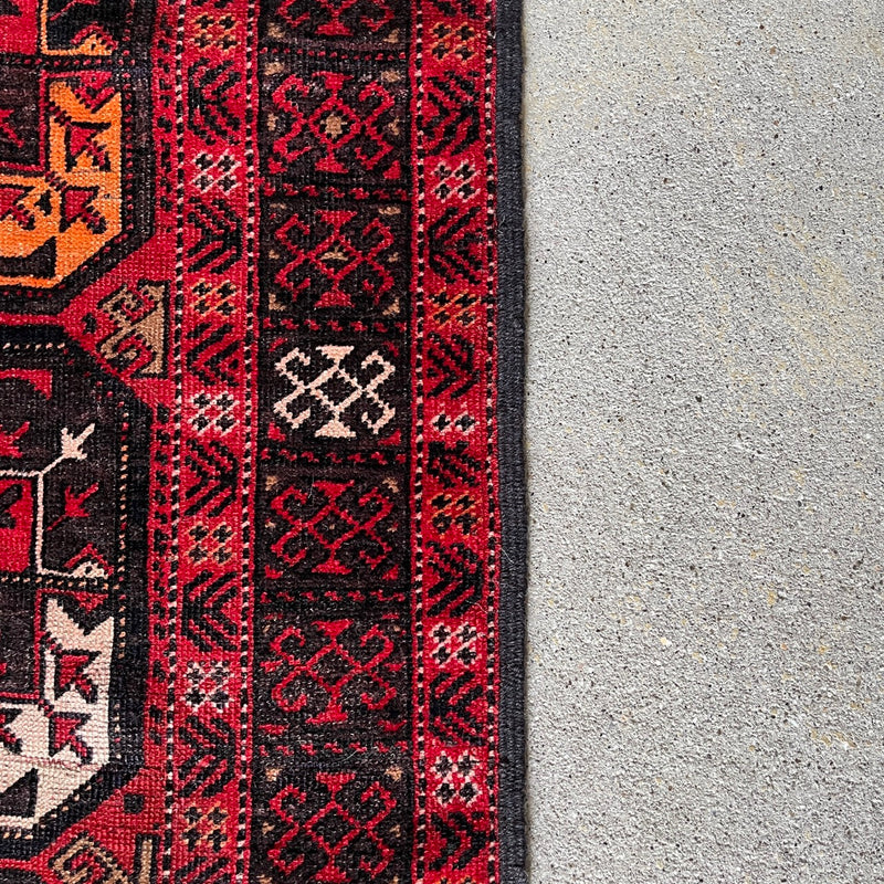 Tribal Rug 190×100<span>トライバルラグ