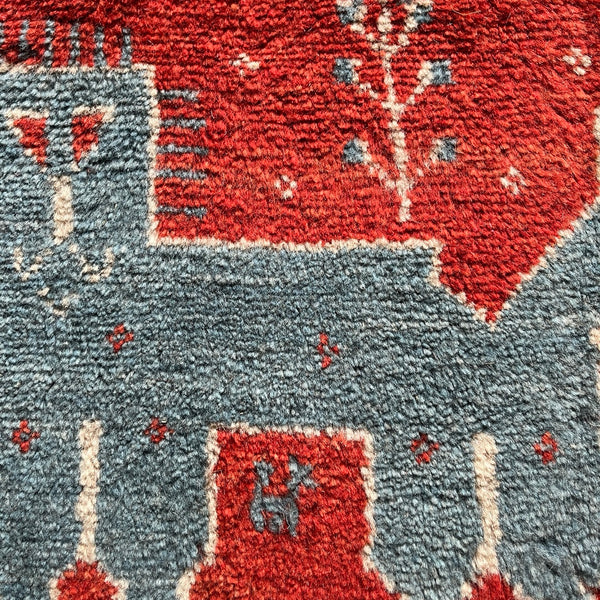 Mini Gabbeh ① 38×44<span>ミニギャッベ</span>