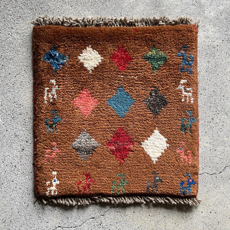 Mini Gabbeh ④ 38×37<span>ミニギャッベ</span>
