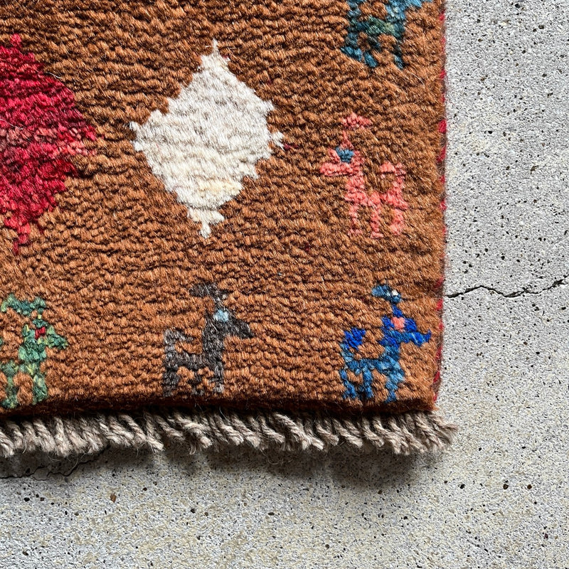 Mini Gabbeh ④ 38×37<span>ミニギャッベ</span>