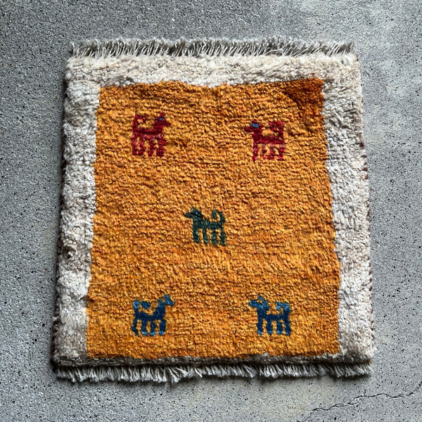 Mini Gabbeh ⑥ 36×36<span>ミニギャッベ</span>