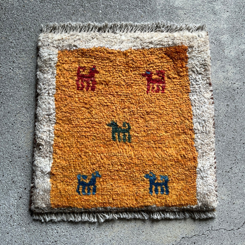 Mini Gabbeh ⑥ 36×36<span>ミニギャッベ</span>