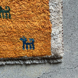 Mini Gabbeh ⑥ 36×36<span>ミニギャッベ</span>