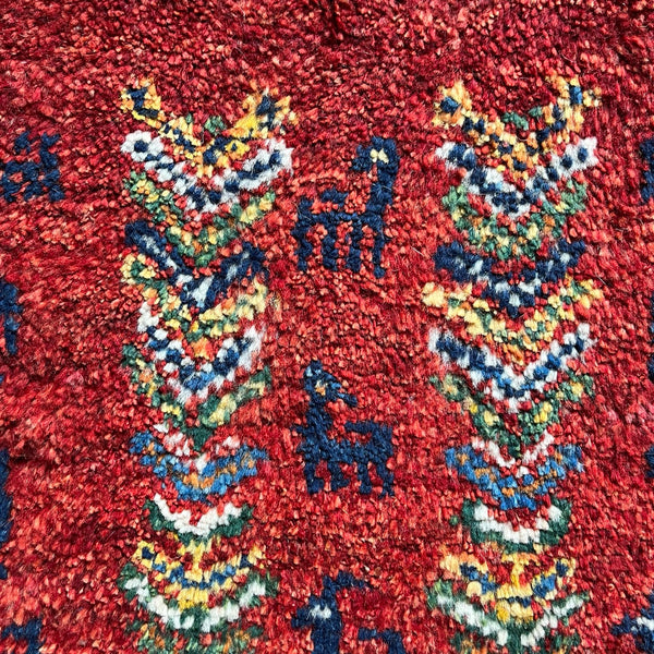 Mini Gabbeh ⑦ 44×38<span>ミニギャッベ</span>
