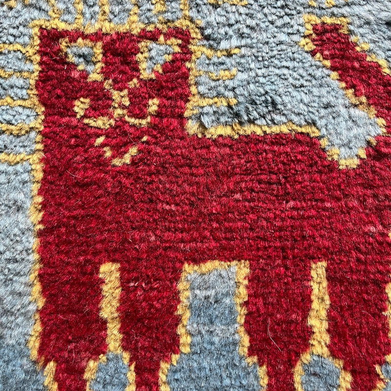 Mini Gabbeh ⑨ 38×40<span>ミニギャッベ</span>