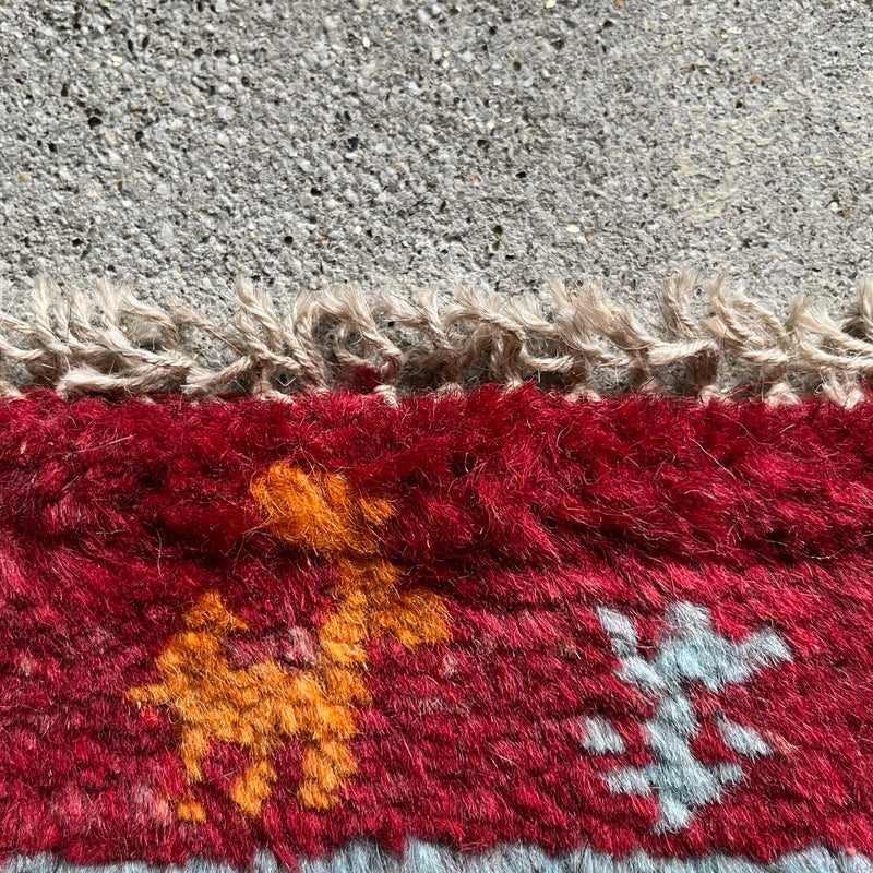 Mini Gabbeh ⑨ 38×40<span>ミニギャッベ</span>