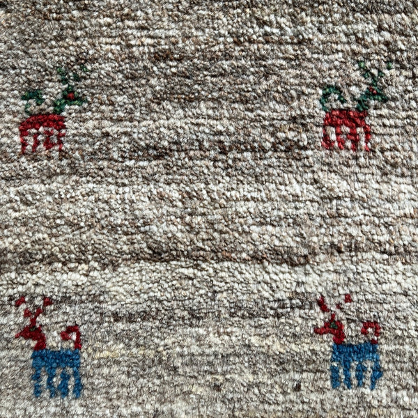 Mini Gabbeh ⑫ 43×38<span>ミニギャッベ</span>