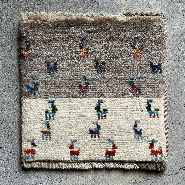 Mini Gabbeh ⑲ 37×38<span>ミニギャッベ</span>