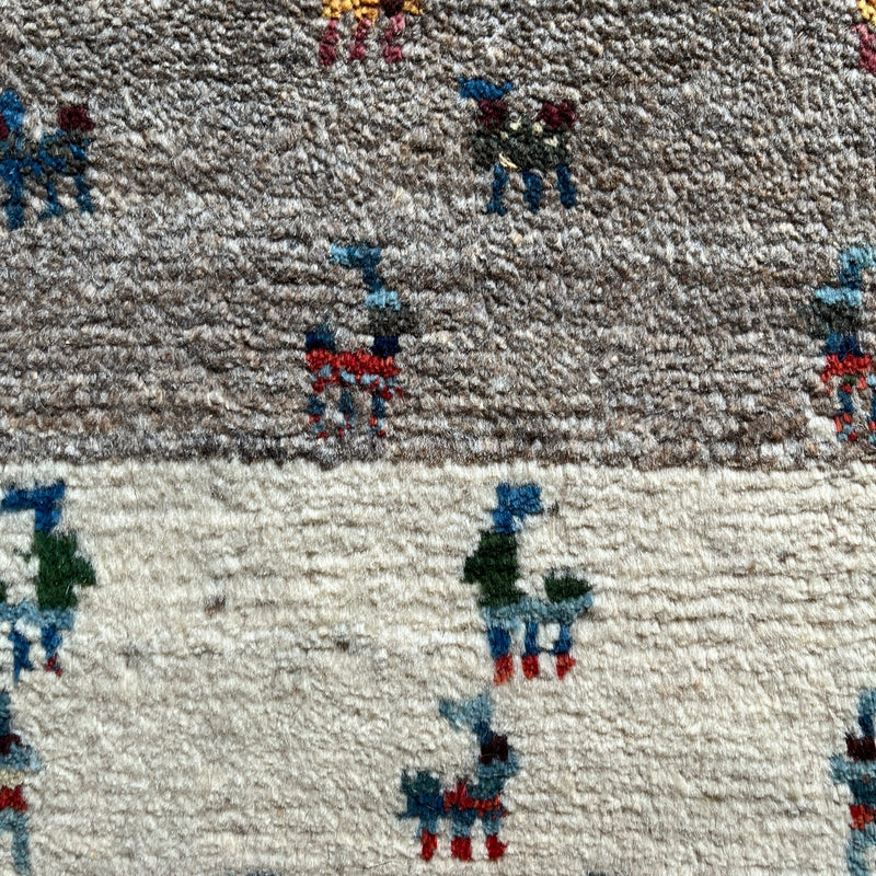 Mini Gabbeh ⑲ 37×38<span>ミニギャッベ</span>