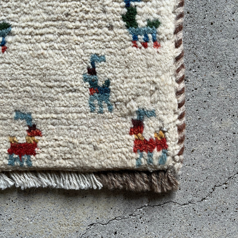 Mini Gabbeh ⑲ 37×38<span>ミニギャッベ</span>