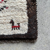 Mini Gabbeh ⑳ 37×37<span>ミニギャッベ</span>