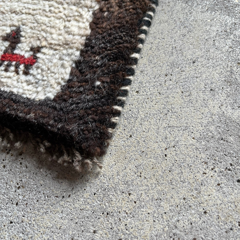 Mini Gabbeh ⑳ 37×37<span>ミニギャッベ</span>