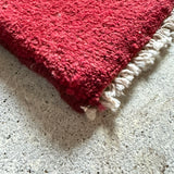 ギャッベ ラグ 43×40cm イラン手織り 一点物