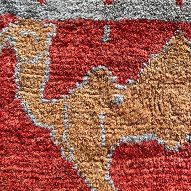 Mini Gabbeh ㉔ 40×39<span>ミニギャッベ</span>