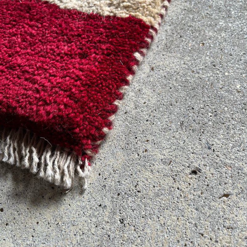 Mini Gabbeh ㉒ 35×38<span>ミニギャッベ</span>