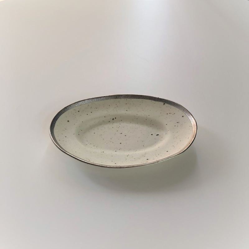 KODAMA TOKI My Dish Oval Plate Platinum<span>コダマトウキマイディッシュオーバルプレートプラチナ</span>