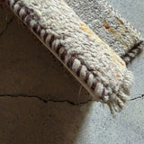ミニギャッベ 43×30cm イラン手織り 一点物 チェアマット