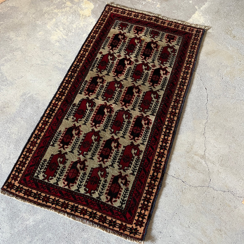 Tribal Rug 125×65<span>トライバルラグ 23050860</span>