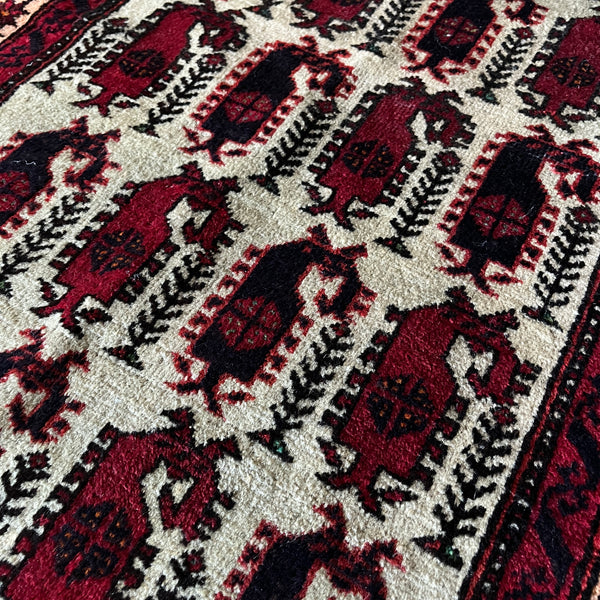 Tribal Rug 125×65<span>トライバルラグ 23050860</span>