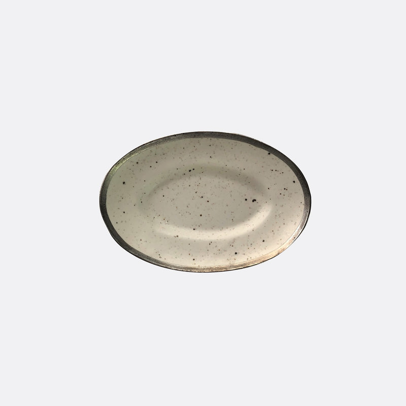 KODAMA TOKI My Dish Oval Plate Platinum<span>コダマトウキマイディッシュオーバルプレートプラチナ</span>