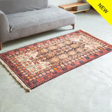 トライバル ラグ 200×103cm イラン手織り 一点物