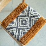 まいにちノッティング 椅子敷き 42×42 アラン模様