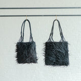 pips Chamula Wool Bag Black<span> チャムラウールバッグ ブラック