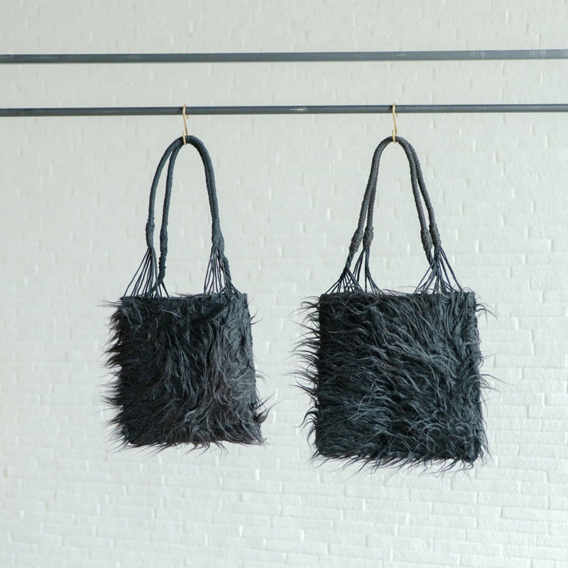 pips Chamula Wool Bag Black<span> チャムラウールバッグ ブラック