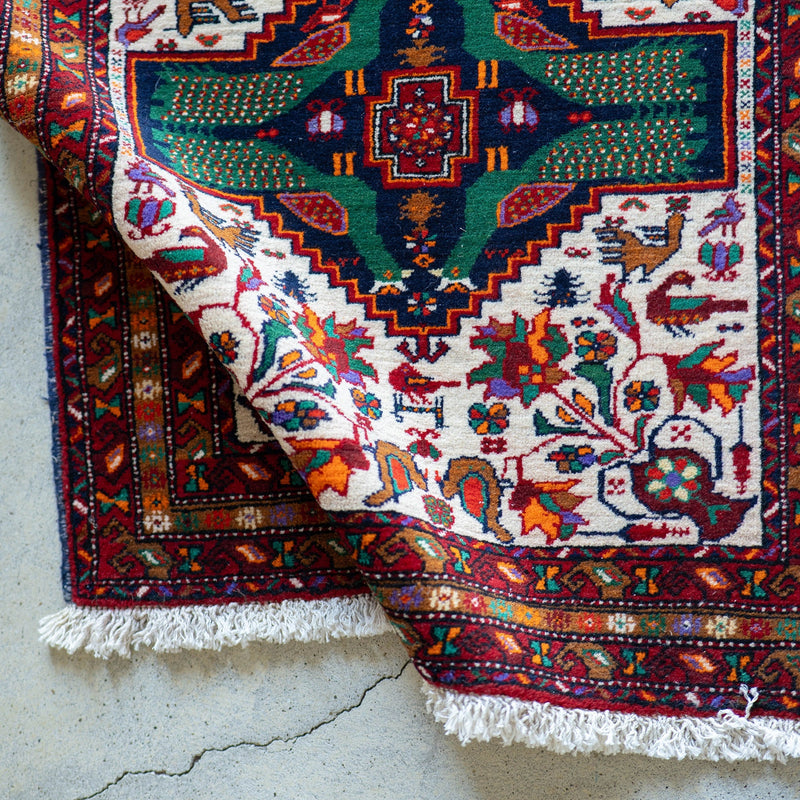 Tribal Rug 89×76<span>トライバルラグ 25032055