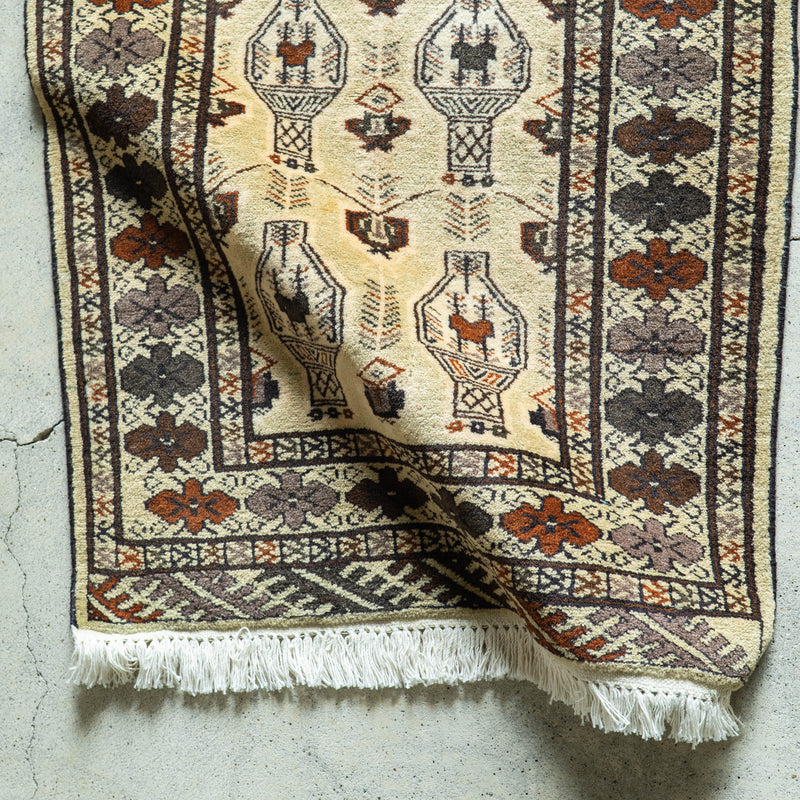 Tribal Rug 93×63<span>トライバルラグ 25032536