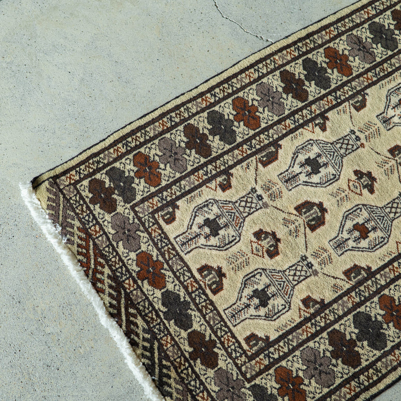 Tribal Rug 93×63<span>トライバルラグ 25032536