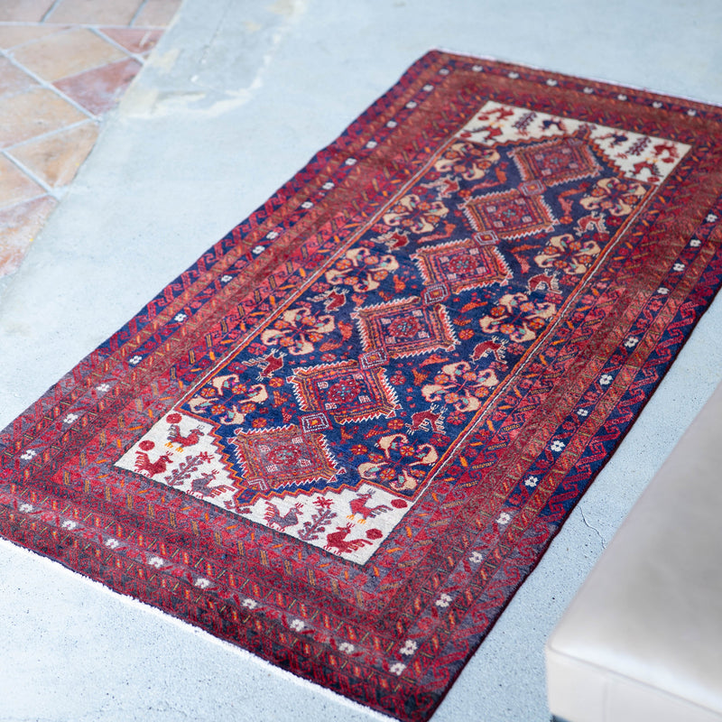 Tribal Rug 180×90<span>トライバルラグ 25031485
