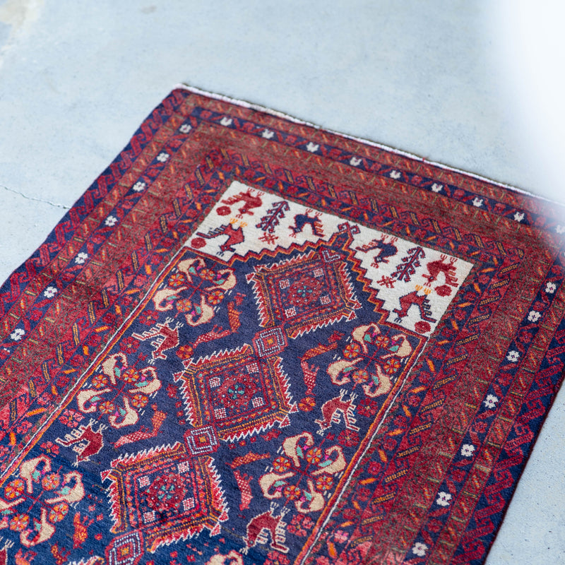 Tribal Rug 180×90<span>トライバルラグ 25031485