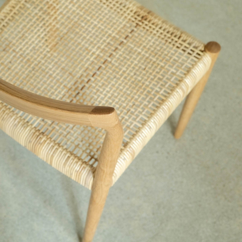 COYA Fine Furniture Sail armlesschair rattan <span>セイル アームレスチェア 籐張り