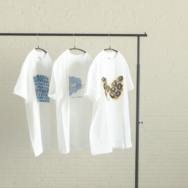 Ichiro Yamaguchi T-shirt 「HANA ラベンダー」 <span> 山口一郎 Tシャツ